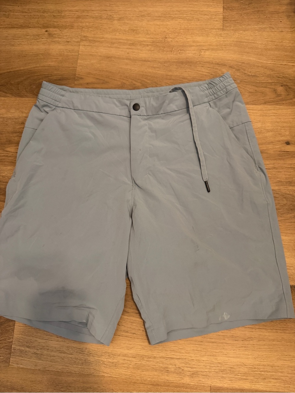 lululemon athletica Men's Light Gray Performance Shorts